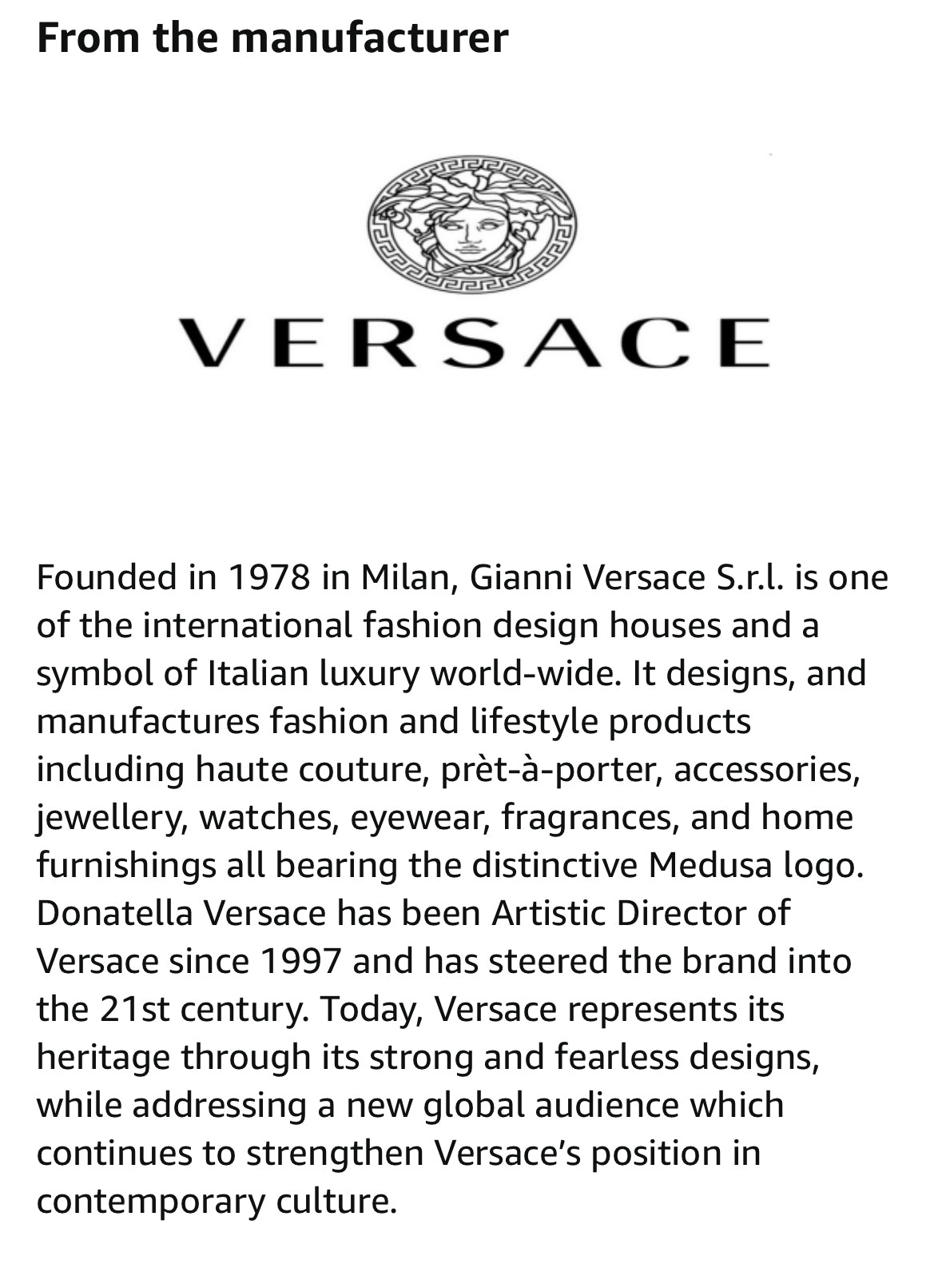 Versace Perfume