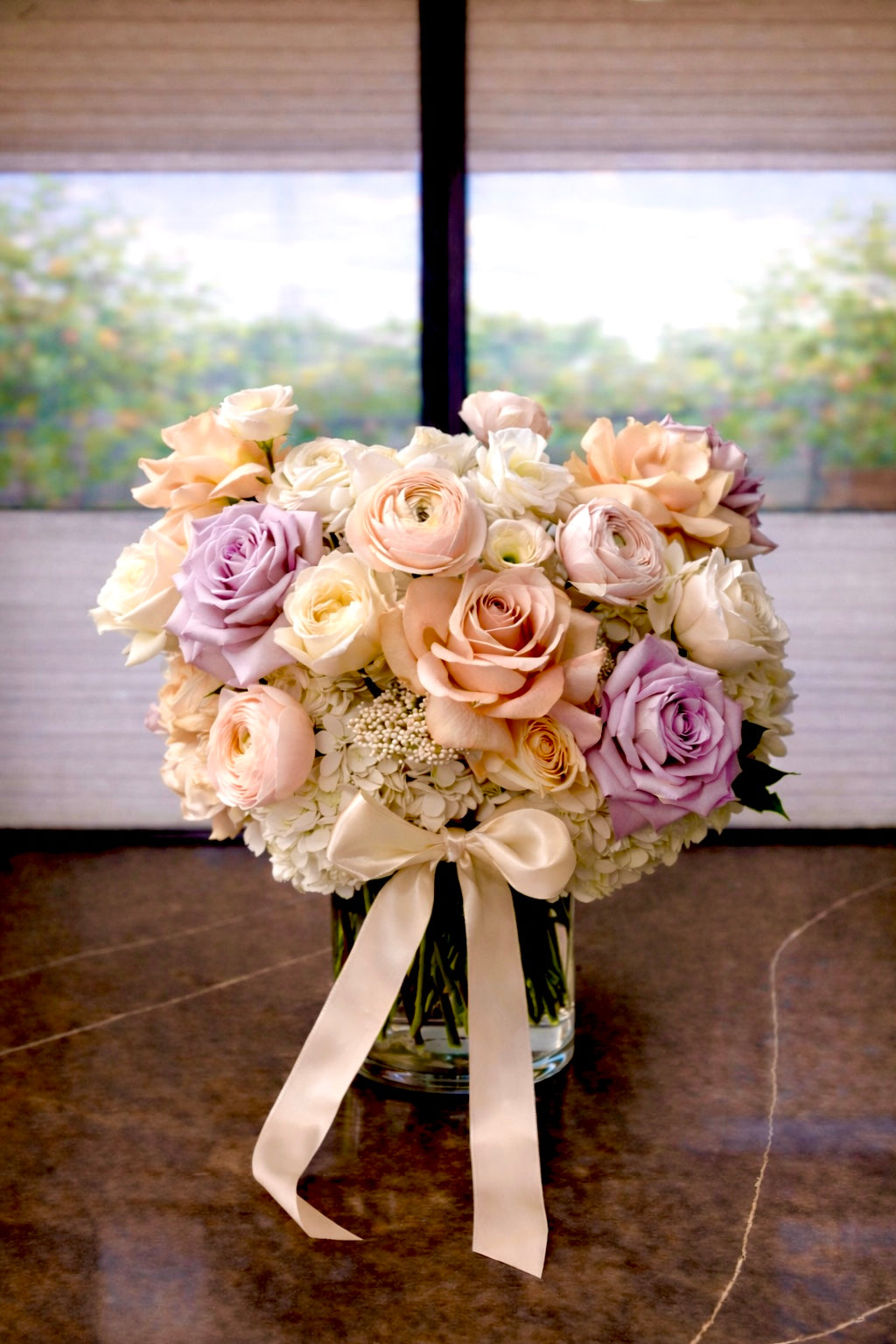 Pastel Elegance - Premium Rose & Ranunculus Bouquet