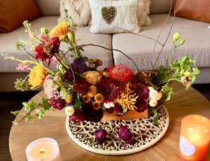 Enchanted Harvest Boho Centerpiece