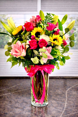 Bright Celebration - Premium Mixed Bouquet
