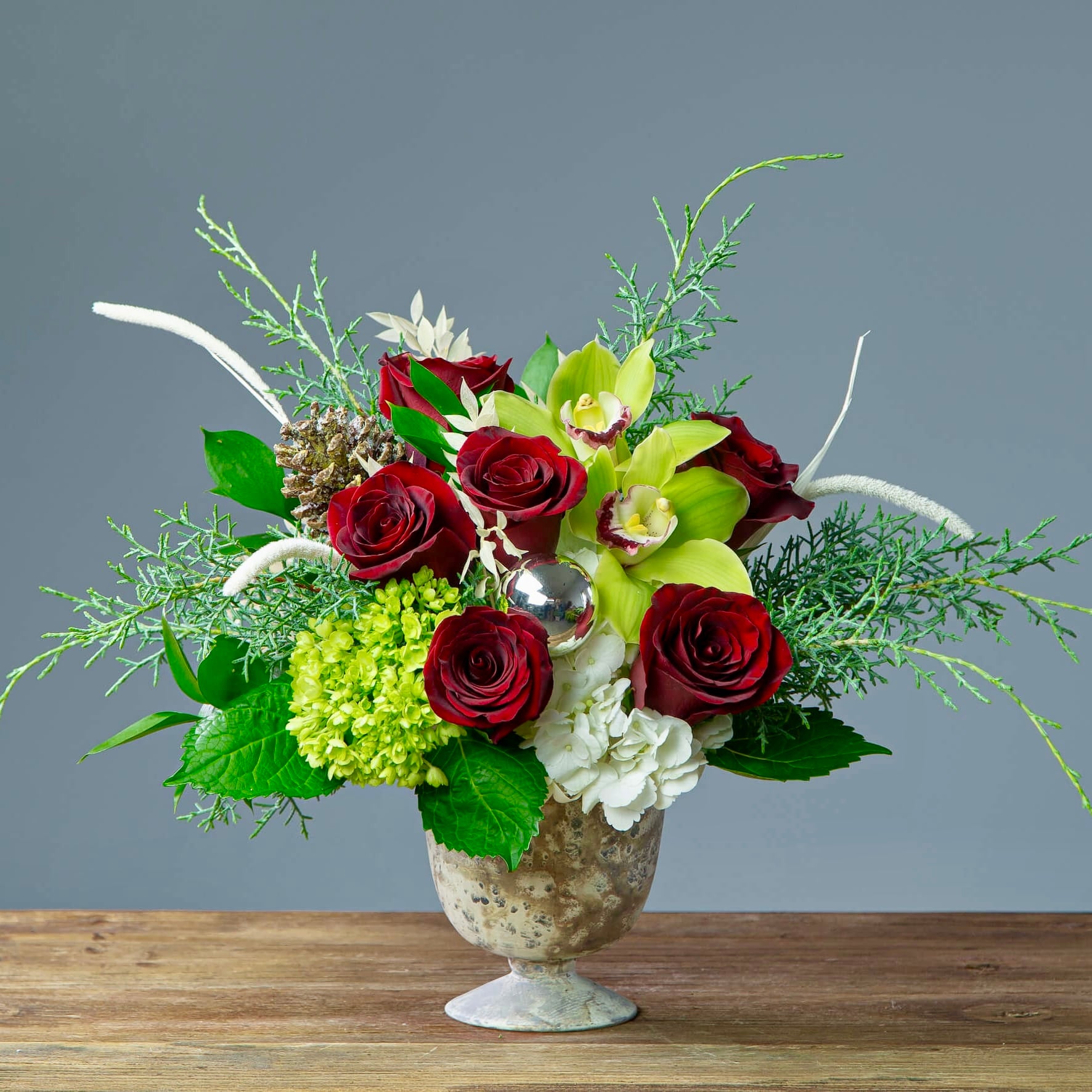 Elegant Winter Bouquet - Fresh Seasonal Flowers
