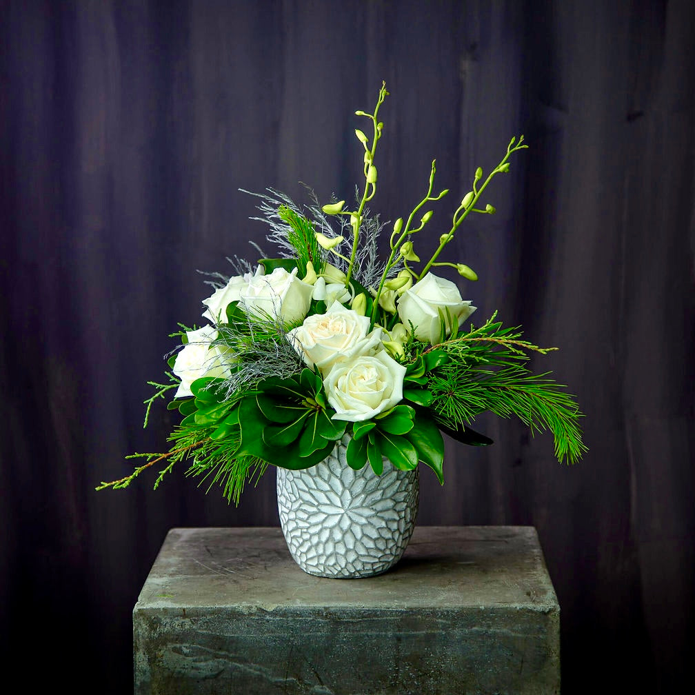 Winter Frost Arrangement