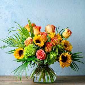 Sunflower and Rose Luxé